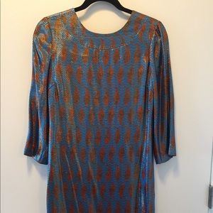 Tory Burch Fish Silk Dress